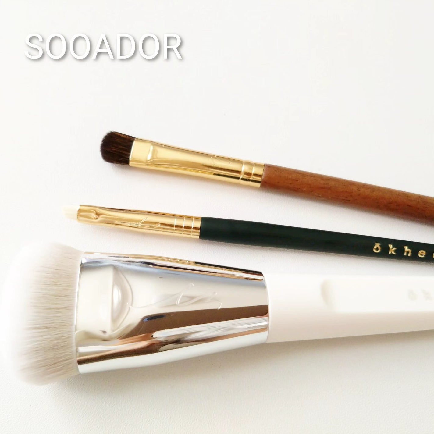 okhee 白玉ファンデーションブラシ/SOOA DOR/メイクブラシを使ったクチコミ(1枚目)