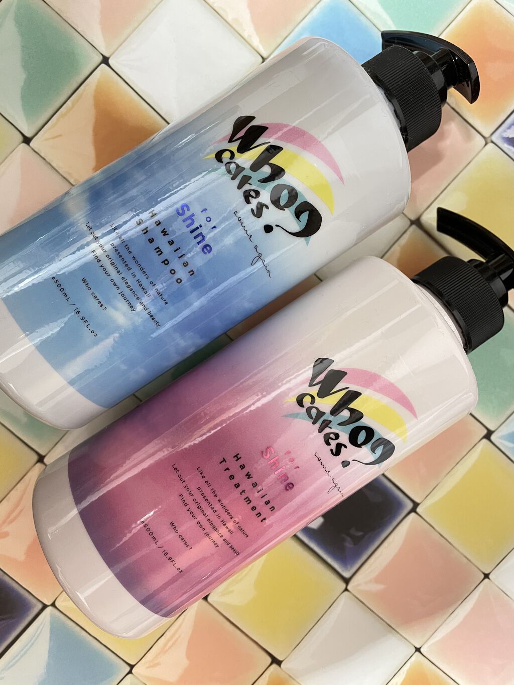 ハワイアンシャンプー＆トリートメント ＜シャイン＞ トリートメント/who cares?/市販シャンプーを使ったクチコミ（2枚目）