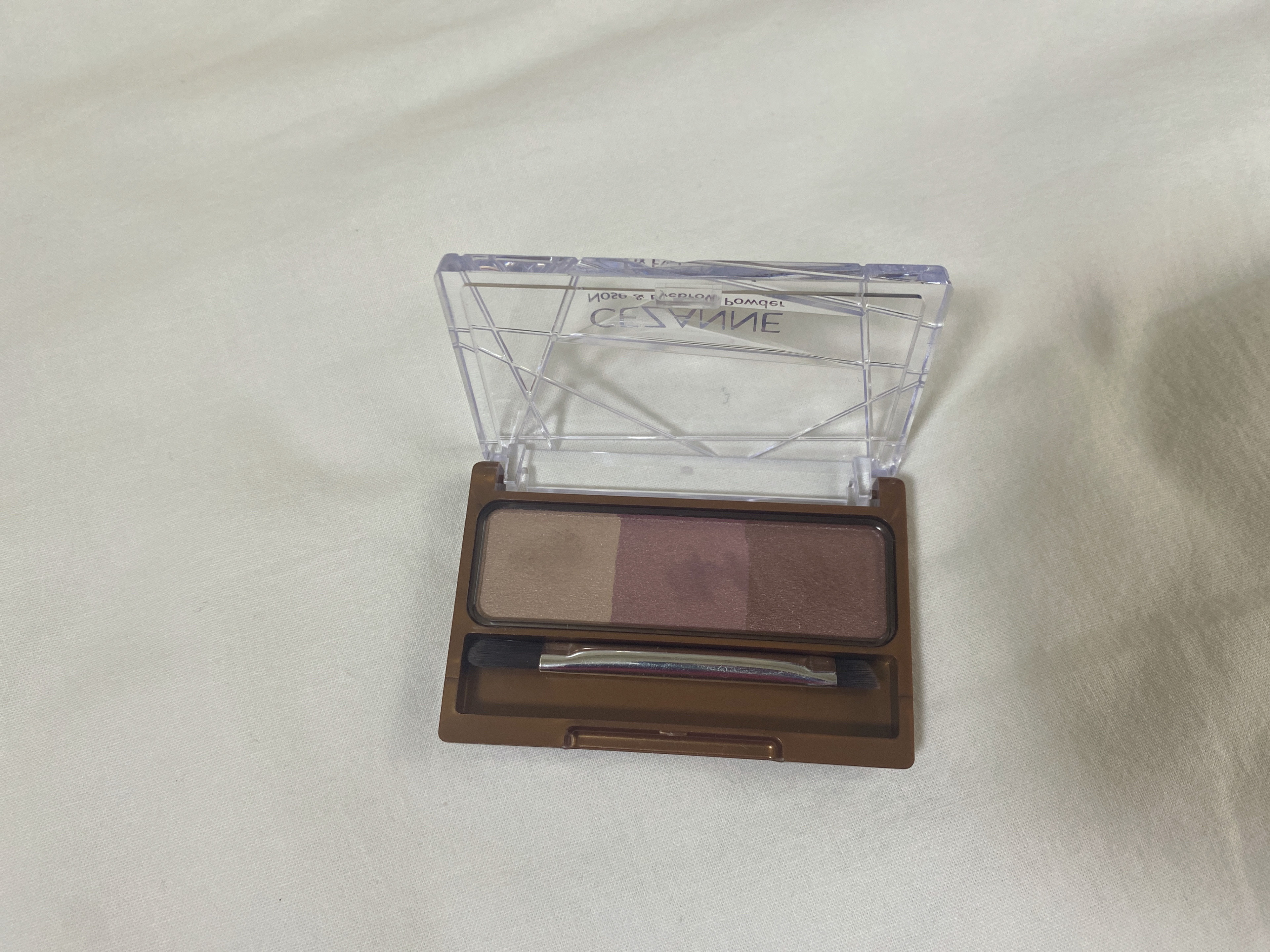 ノーズ＆アイブロウパウダー/CEZANNE/パウダーアイブロウを使ったクチコミ（2枚目）