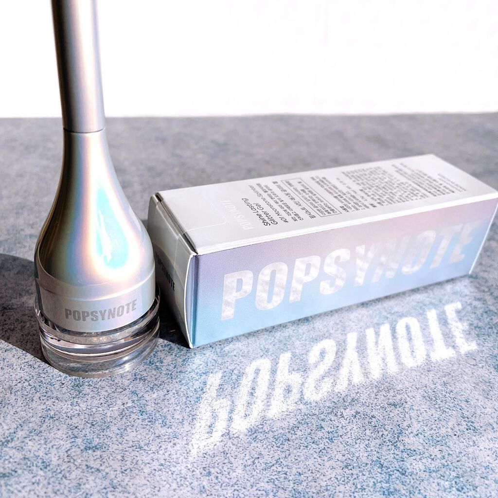 シャイラスティンググリッタージェル/POPSY NOTE/グリッターを使ったクチコミ（2枚目）