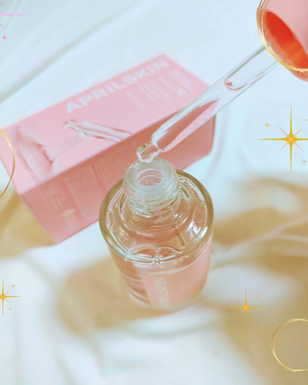 ピンクアロエムチンセラム/APRILSKIN/美容液を使ったクチコミ（3枚目）