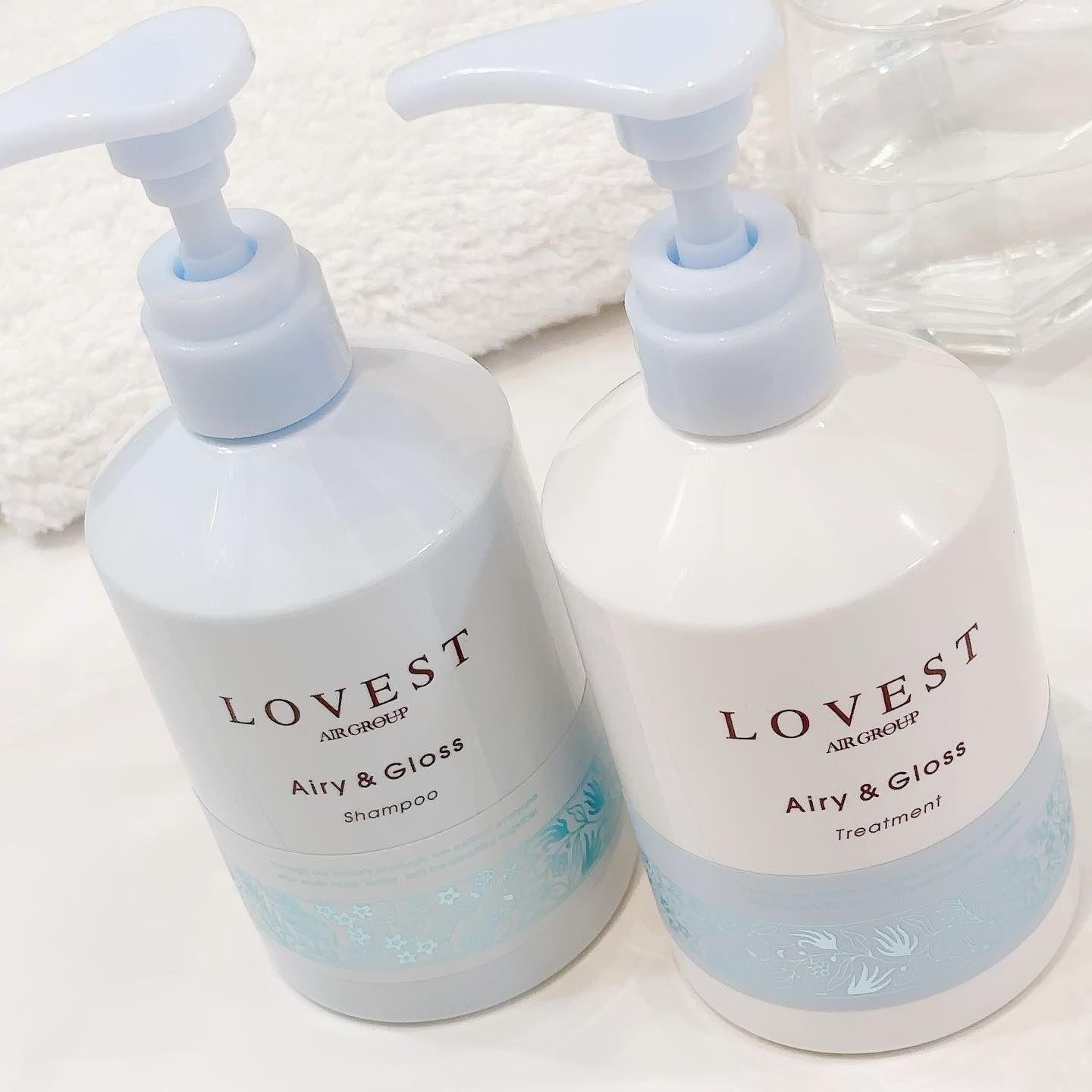エアリーアンドグロス シャンプー／トリートメント  トリートメント/LOVEST by air Salon Quality Hair Care/市販シャンプーを使ったクチコミ（3枚目）
