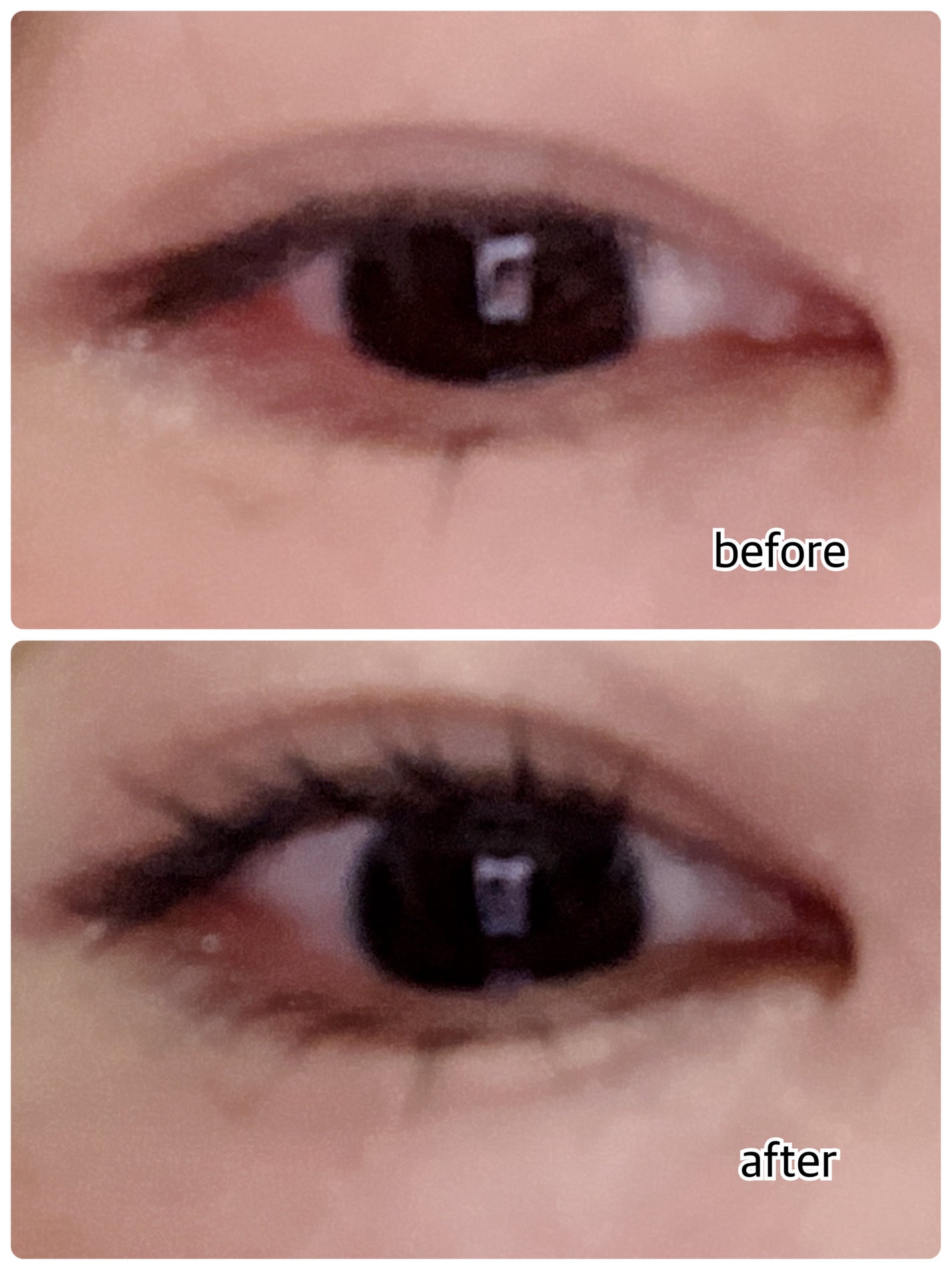 「塗るつけまつげ」自まつげ際立てタイプ/デジャヴュ/マスカラを使ったクチコミ(4枚目)