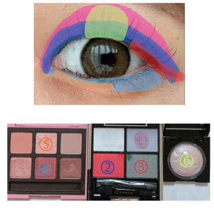 デザイニング カラー アイズ/SUQQU/アイシャドウパレットを使ったクチコミ(4枚目)