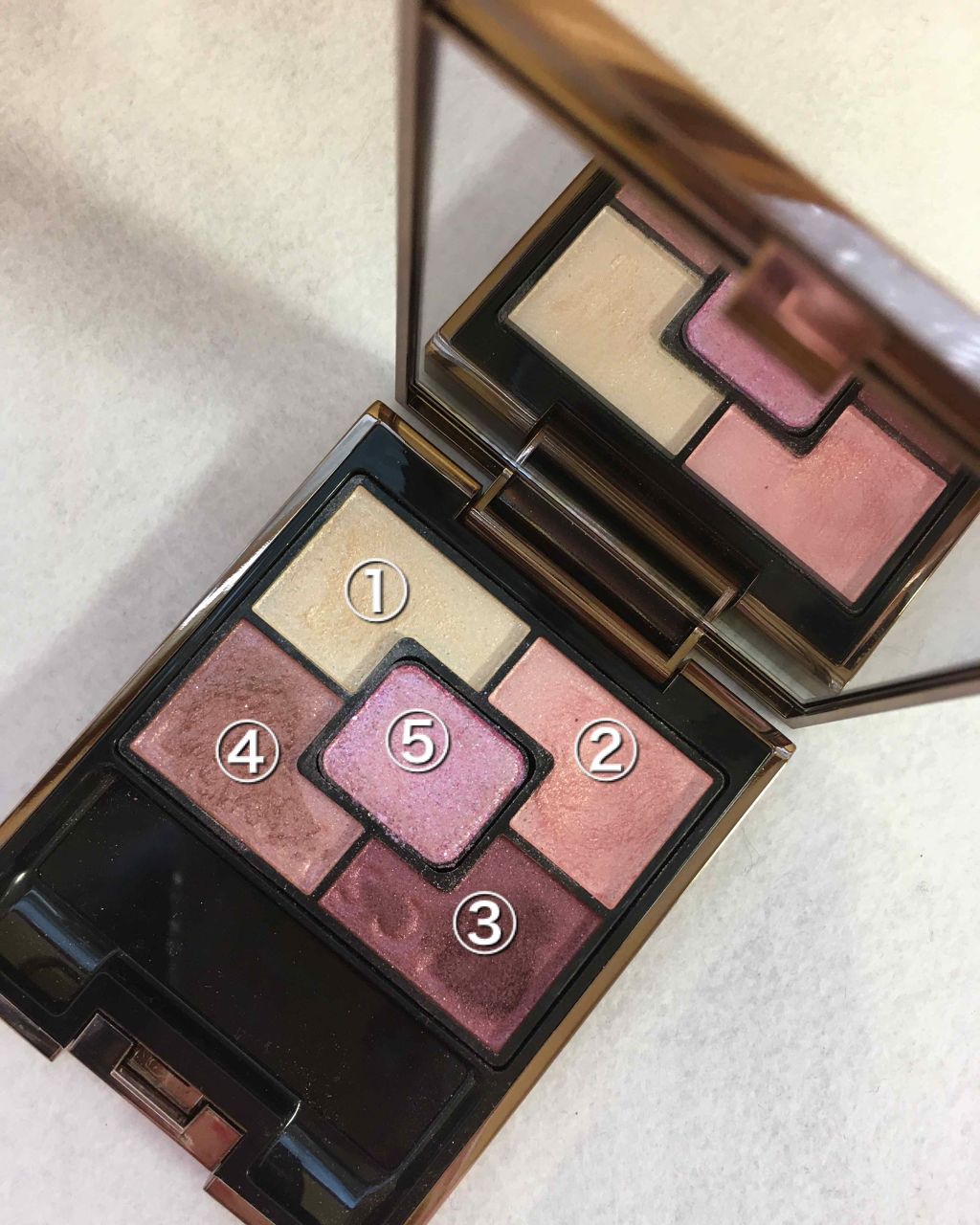 ジェミネイトアイズ/LUNASOL/アイシャドウパレットを使ったクチコミ(2枚目)