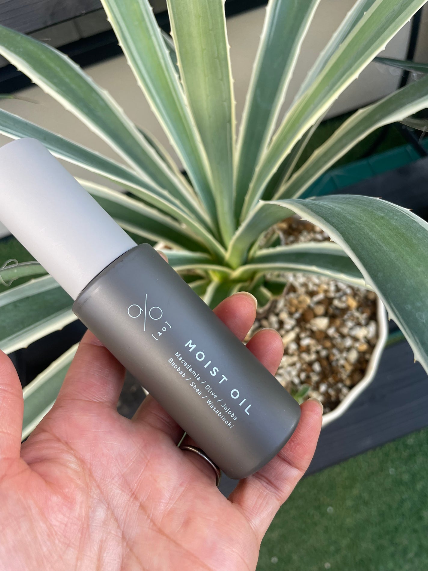 碧 モイストオイル〈金木犀〉/碧(ao)/アウトバストリートメントを使ったクチコミ(2枚目)