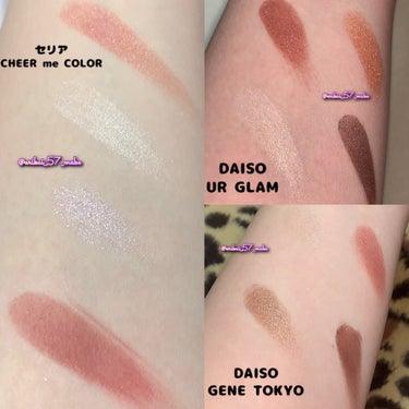 UR GLAM　VELVET EYE COLOR PALETTE/U R GLAM/パウダーアイシャドウを使ったクチコミ（2枚目）