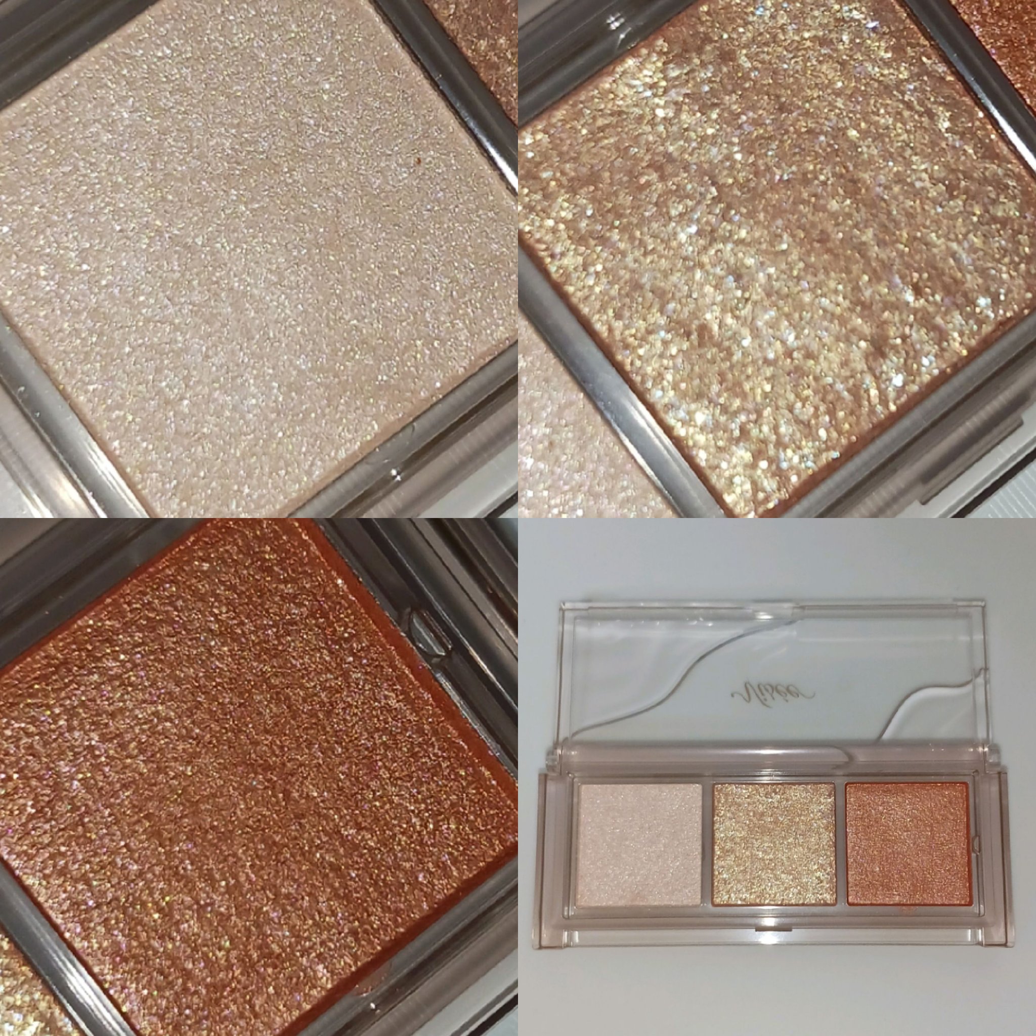 キラー アイ トリオ/Visée/アイシャドウパレットを使ったクチコミ（3枚目）