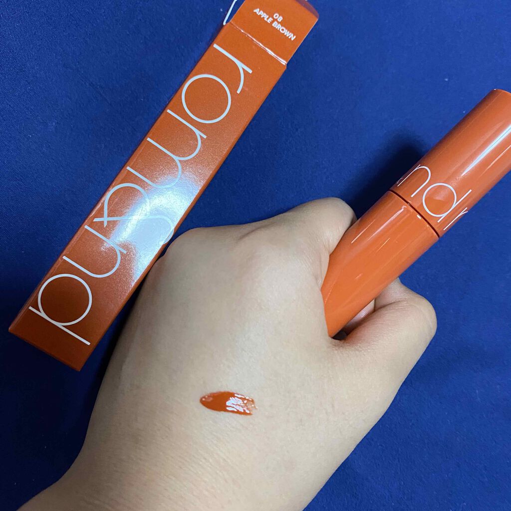 ジューシーラスティングティント/rom&nd/リップティントを使ったクチコミ（1枚目）