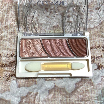 トーンアップアイシャドウ/CEZANNE/アイシャドウパレットを使ったクチコミ(2枚目)