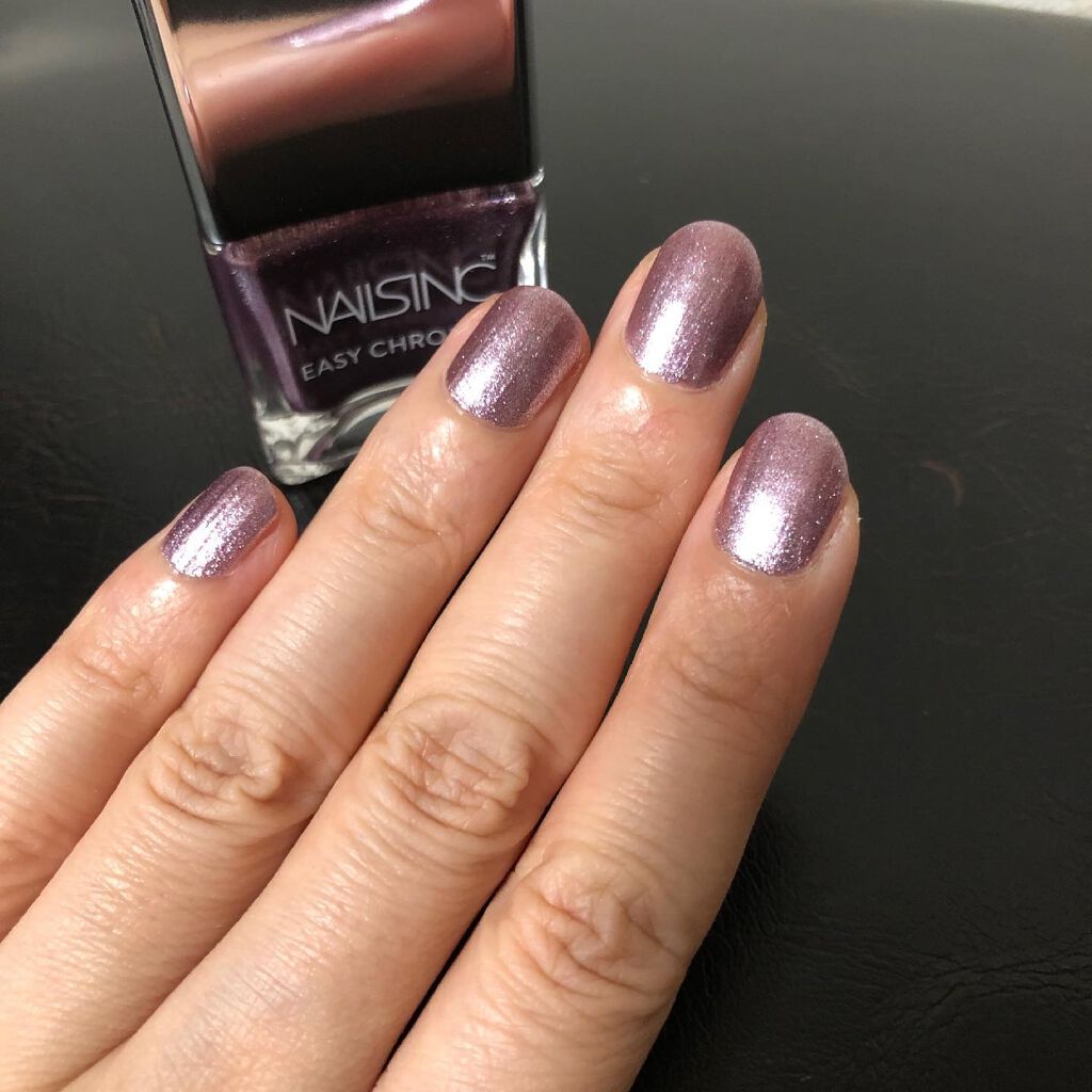 イージークロム メタル モールフォーシス/nails inc./マニキュアを使ったクチコミ（2枚目）