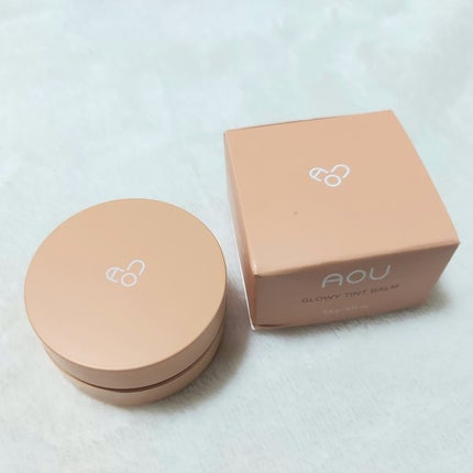 GLOWY TINT BALM/AOU/リップグロスを使ったクチコミ(6枚目)