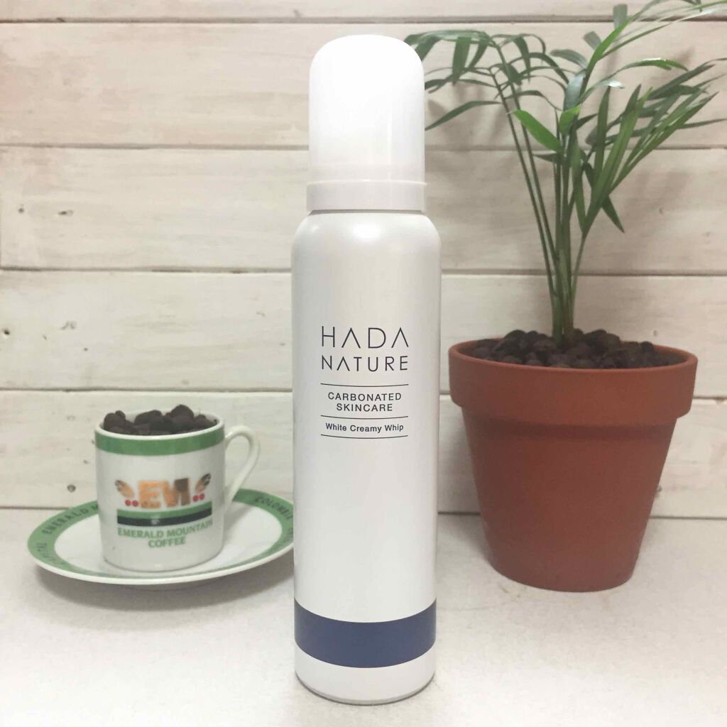 試してみた】炭酸ホワイトクリーミーホイップ 肌ナチュールの