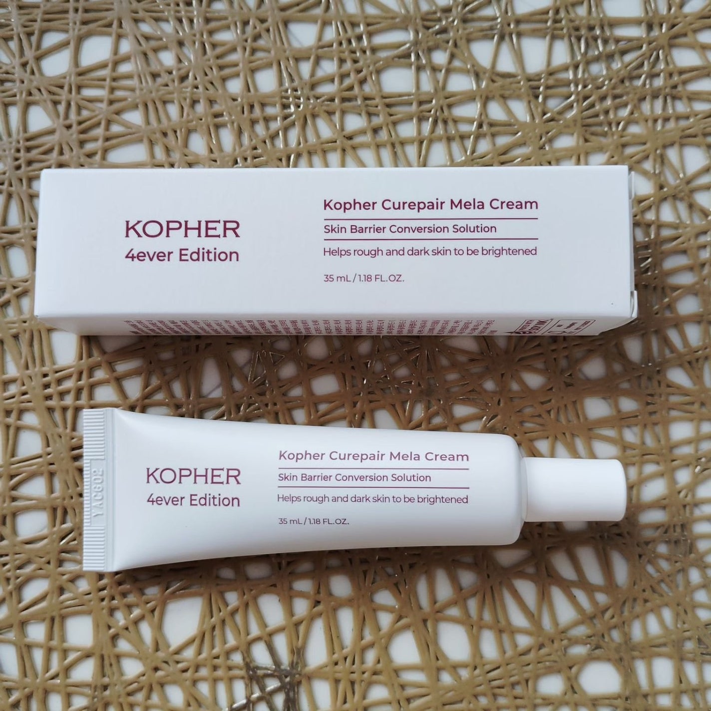 CUREPAIR MELA CREAM /KOPHER/フェイスクリームを使ったクチコミ(1枚目)
