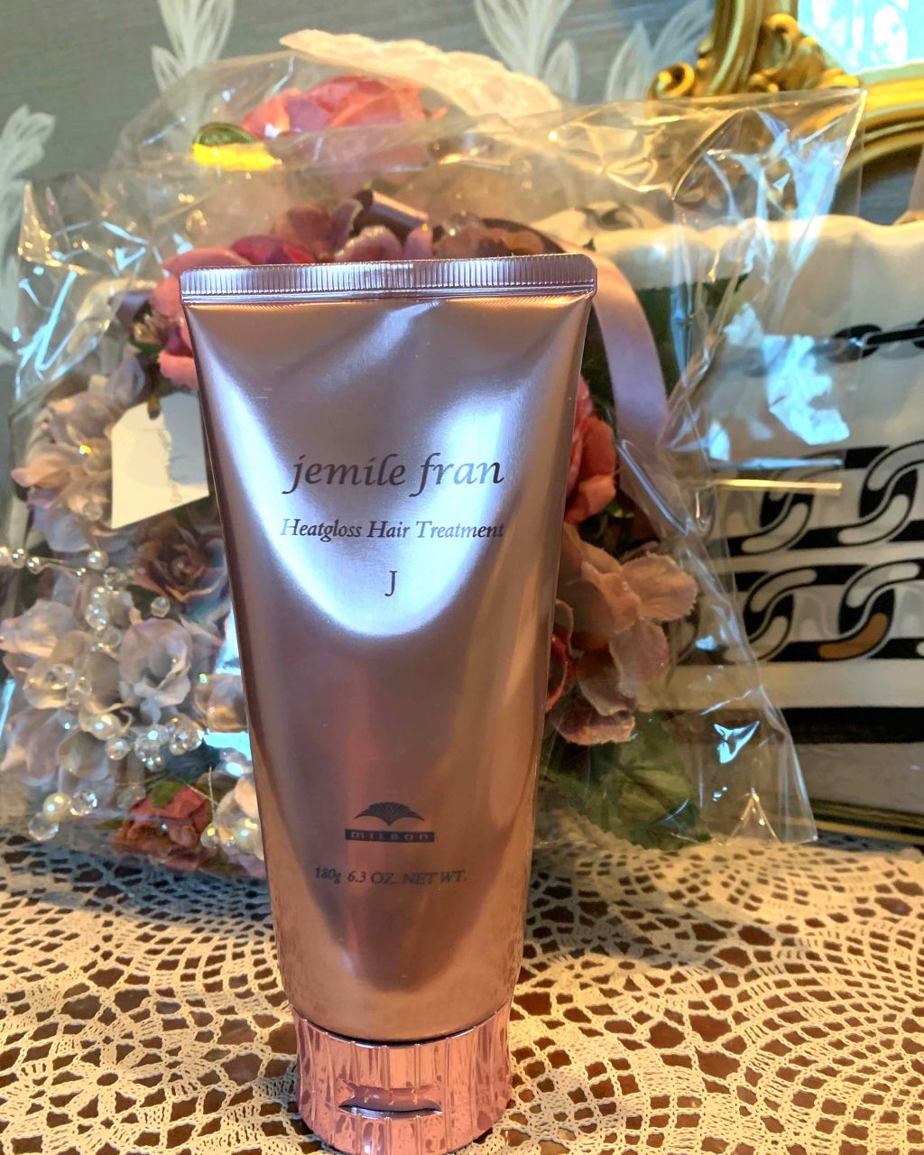 ジェミールフラン ヒートグロストリートメント M/ジェミールフラン/洗い流すヘアトリートメントを使ったクチコミ(1枚目)