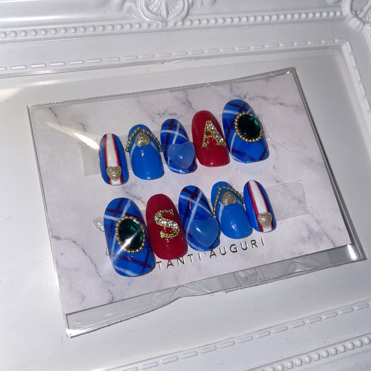 ジェルネイル ホワイト/セリア/ジェルネイルを使ったクチコミ（1枚目）