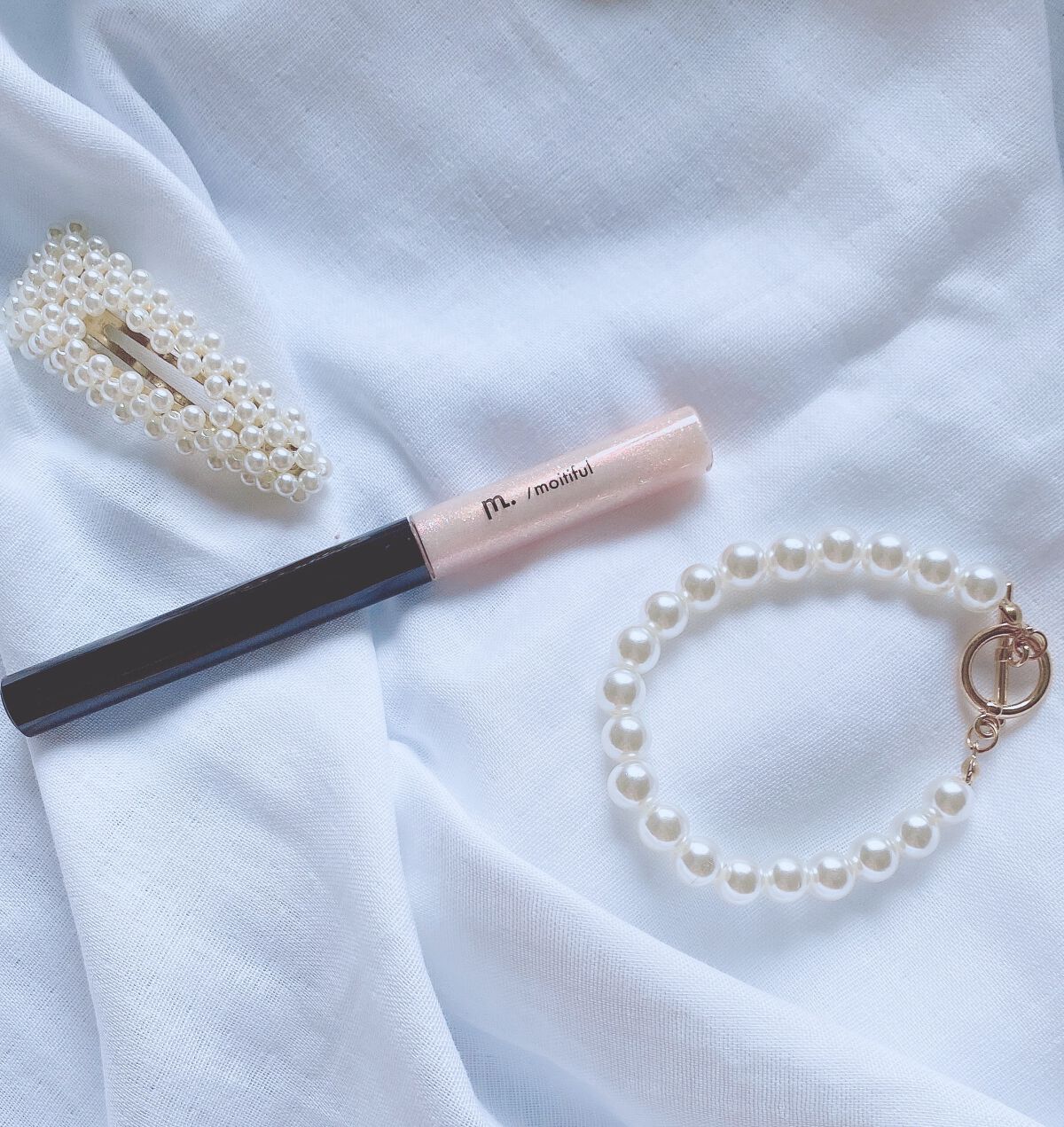 グリッターライナー(MFL リキッドアイシャドウ) ピンク/moitiful/グリッターを使ったクチコミ（1枚目）