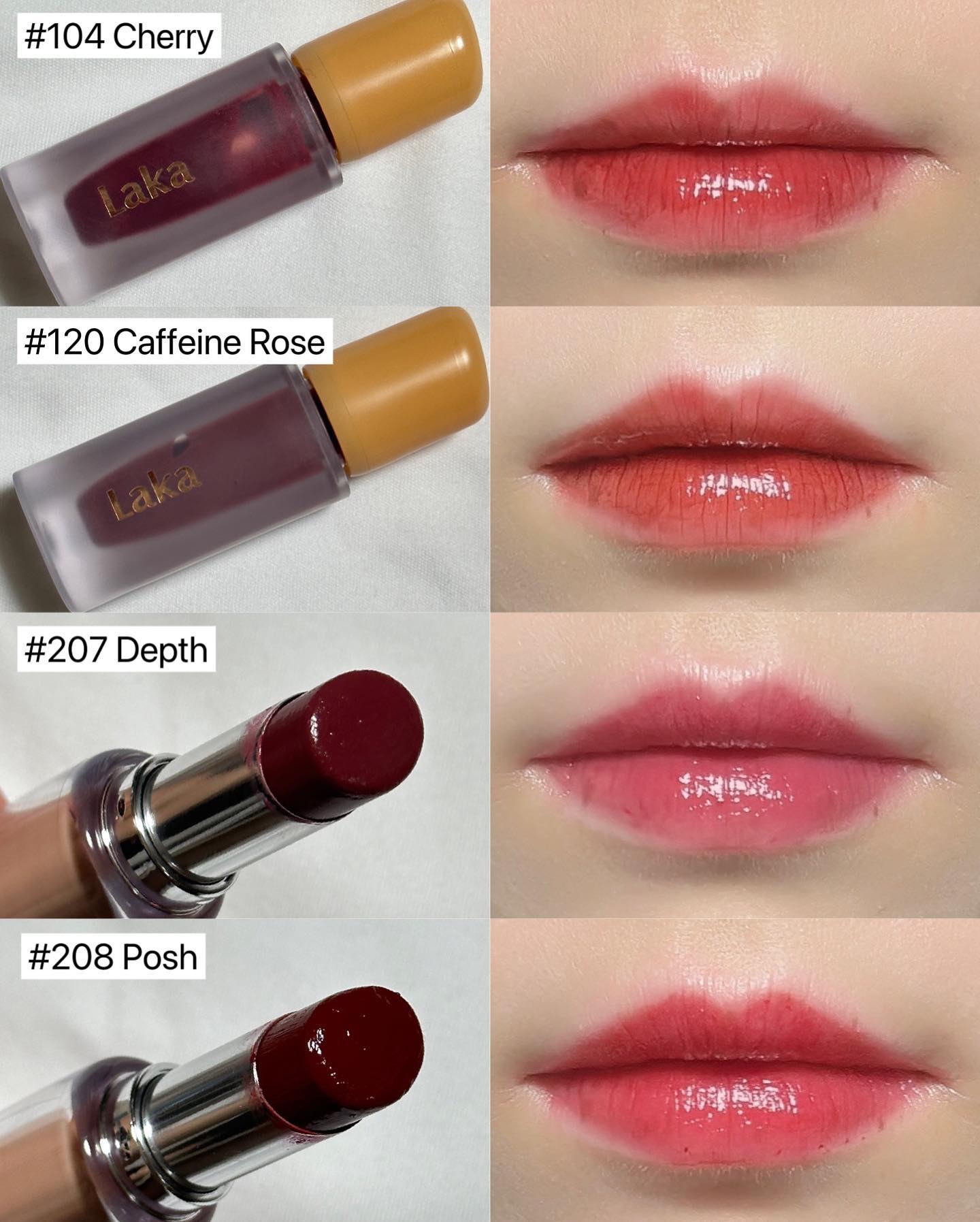 新品未使用！Laka 口紅ティントグロス 150643-19-