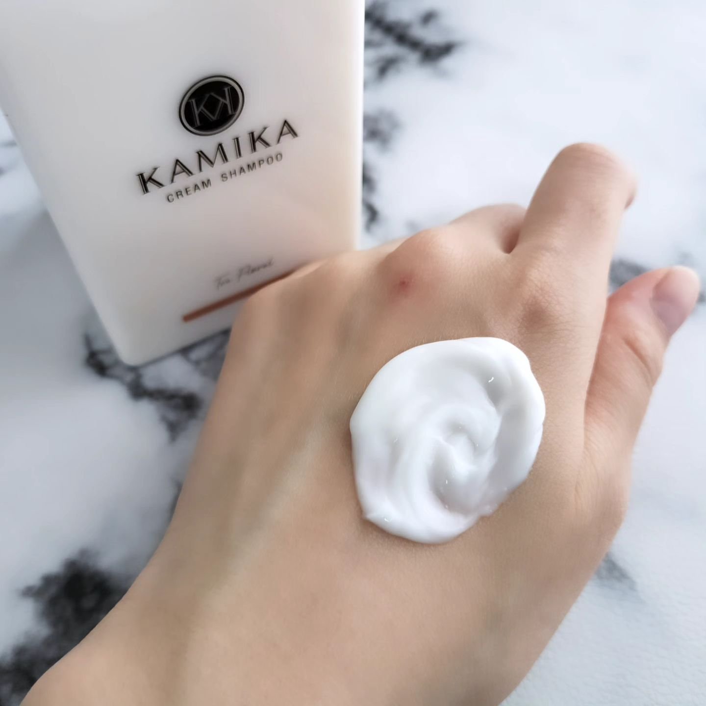 クリームシャンプー Tea Floral/KAMIKA/サロンシャンプーを使ったクチコミ（3枚目）