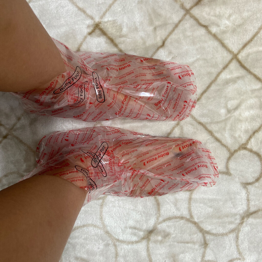 イージーパックDP60分タイプ/ベビーフット/レッグ・フットケアを使ったクチコミ（2枚目）