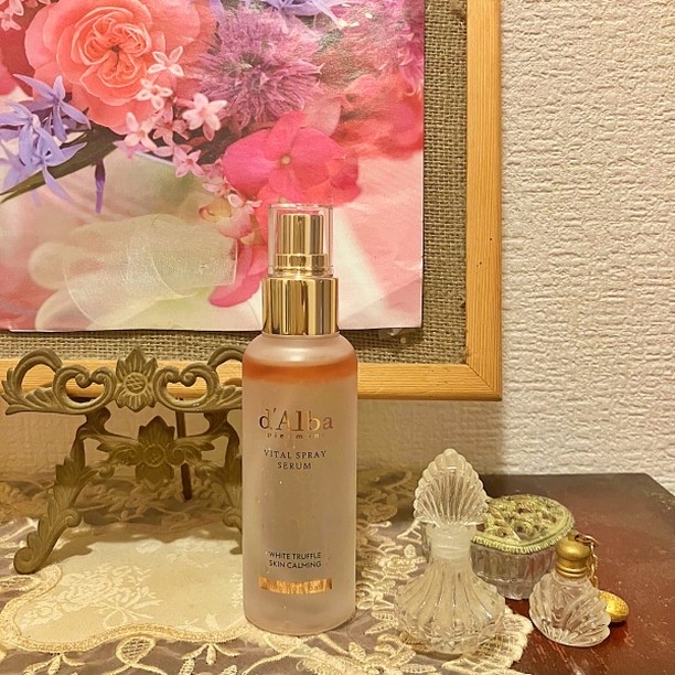 ダルバ ホワイトトリュフバイタルスプレーセラム/ダルバ/ミスト状化粧水を使ったクチコミ（2枚目）