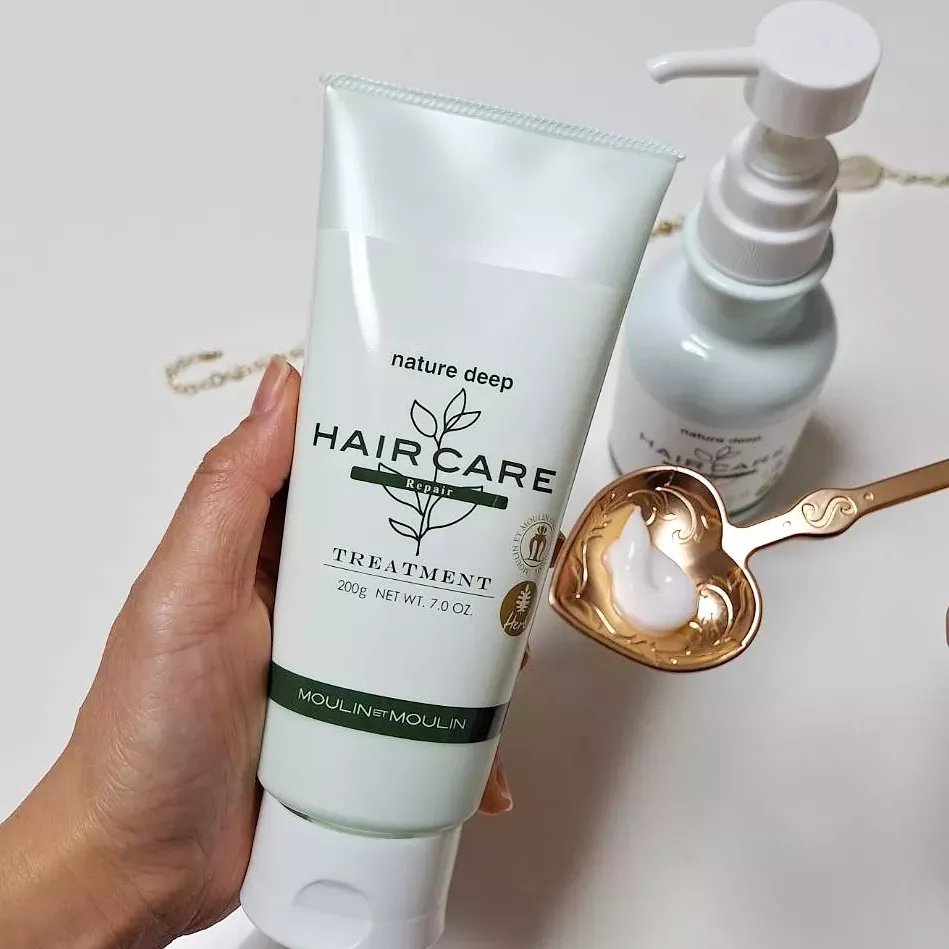 ツヤ髪シャンプー/トリートメント リペア/ネイチャーディープ /サロンシャンプーを使ったクチコミ（3枚目）