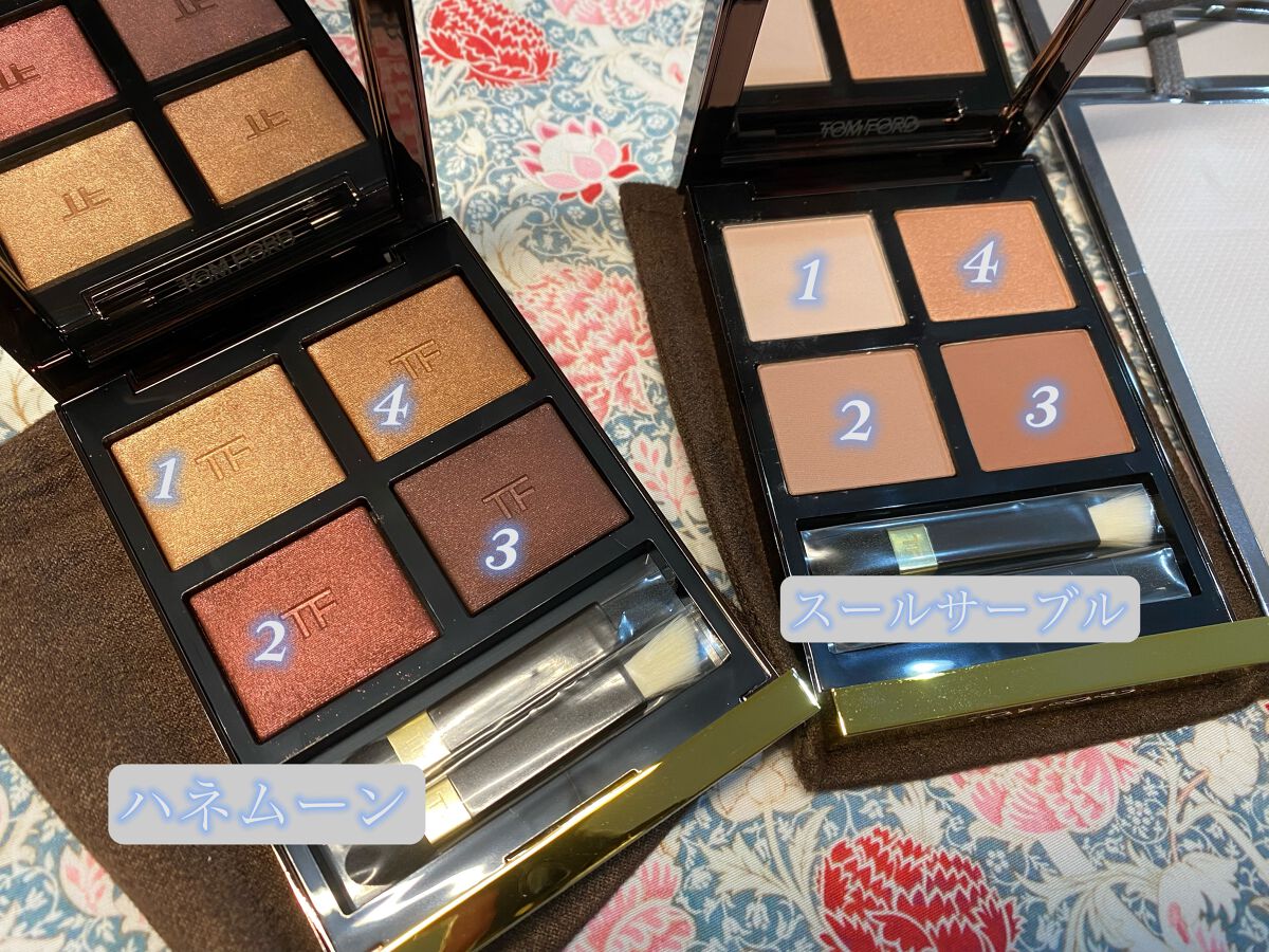 アイ カラー クォード/TOM FORD BEAUTY/アイシャドウパレットを使ったクチコミ（2枚目）