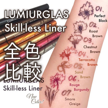 スキルレスライナー/LUMIURGLAS/リキッドアイライナーを使ったクチコミ(1枚目)