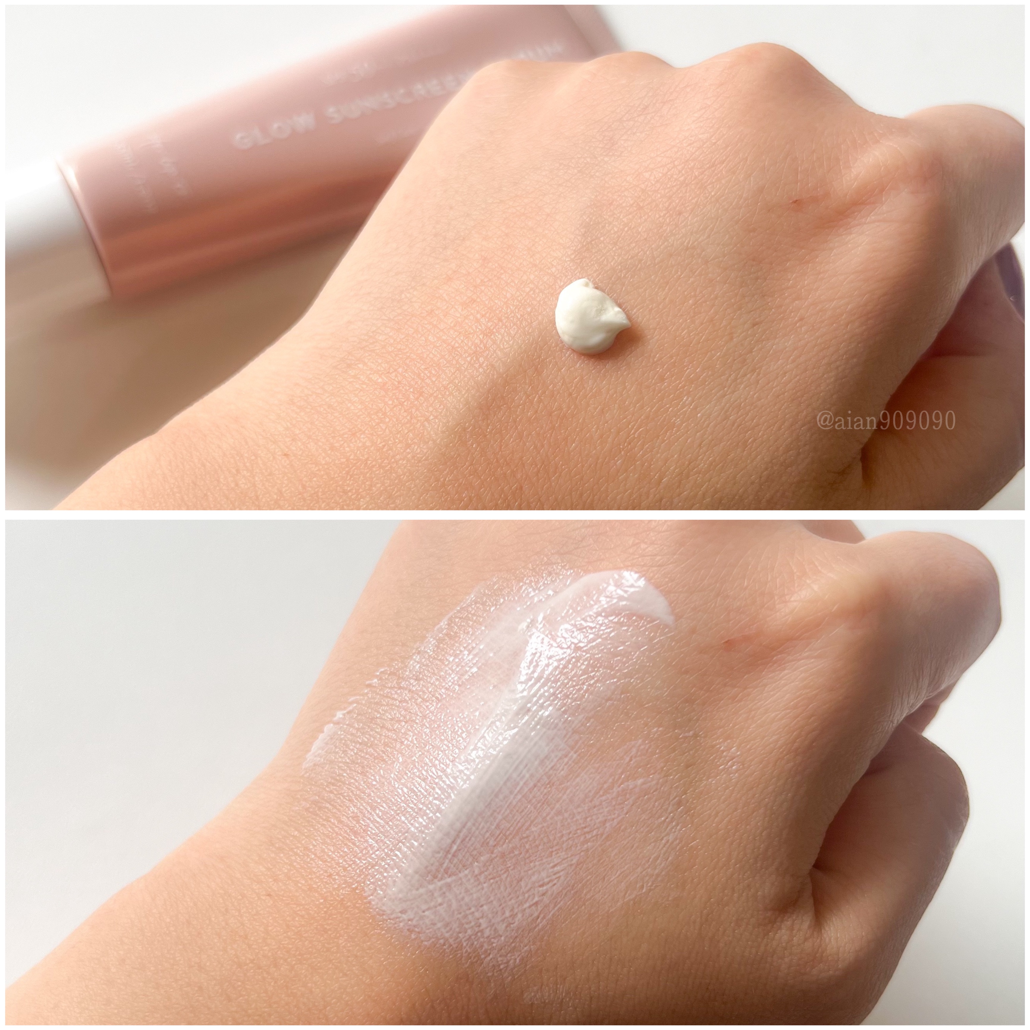 グロウサンスクリーンセラム/Her lip to BEAUTY/日焼け止めローションを使ったクチコミ（2枚目）