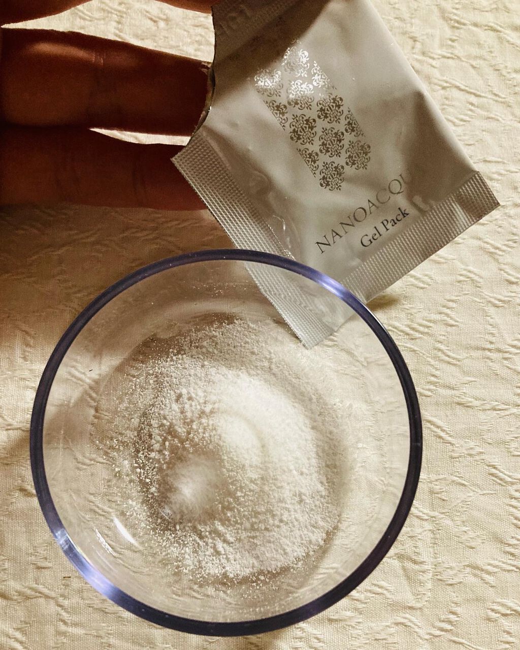 炭酸ジェルパック/NANO ACQUA/洗い流すパック・マスクを使ったクチコミ（2枚目）