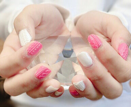 エスポルール ネイルアートシール/DAISO/ネイルシールを使ったクチコミ(1枚目)