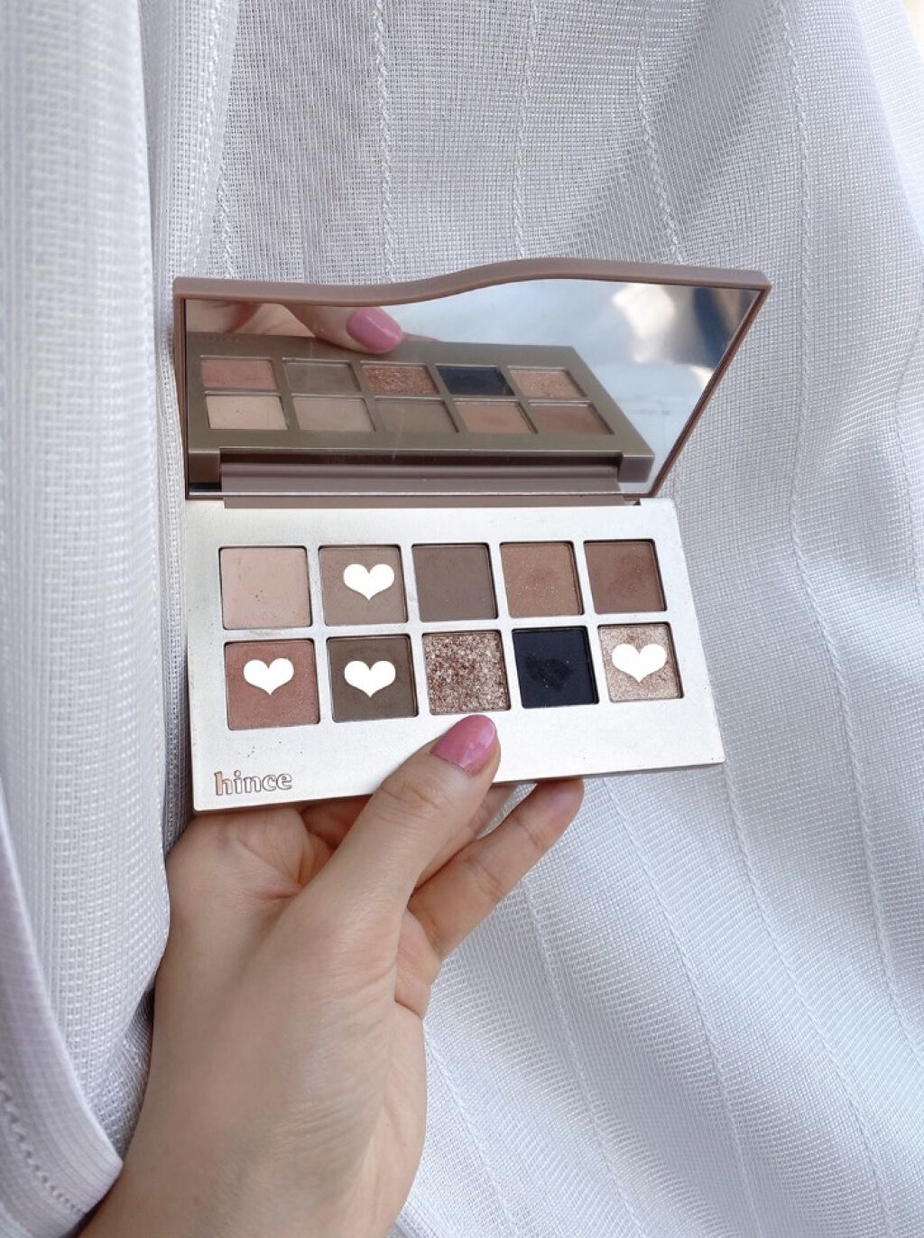 ニューデップスアイシャドウパレット 04 ザ・ナラティブ/hince/アイシャドウパレットを使ったクチコミ（3枚目）