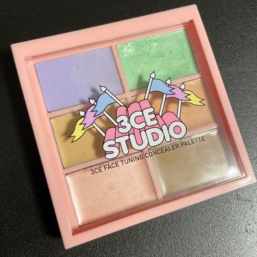 STUDIO FACE TUNING CONCEALER PALETTE/3CE/パレットコンシーラーを使ったクチコミ（1枚目）