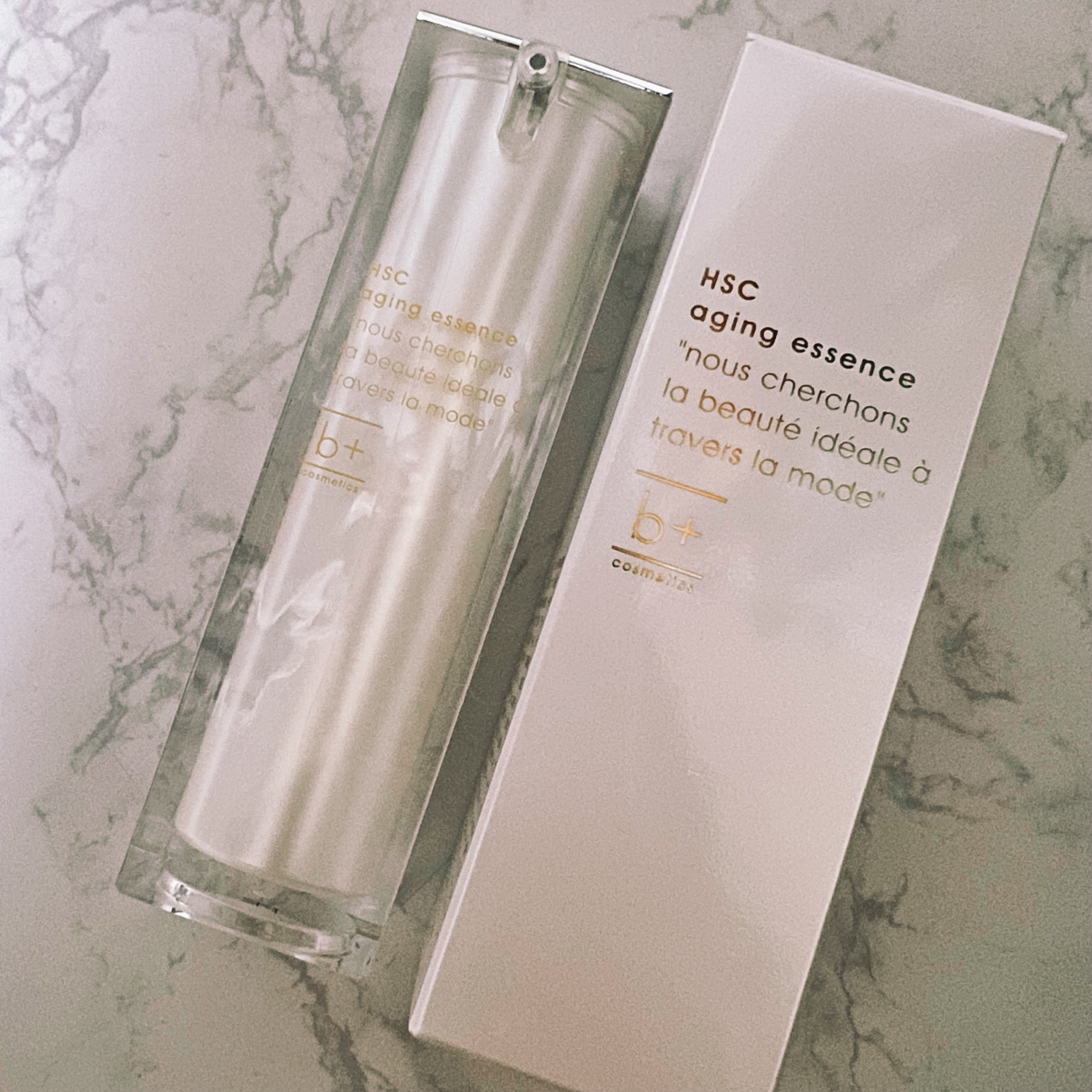 HSC エイジングエッセンス/b+ cosmetics/美容液を使ったクチコミ（1枚目）