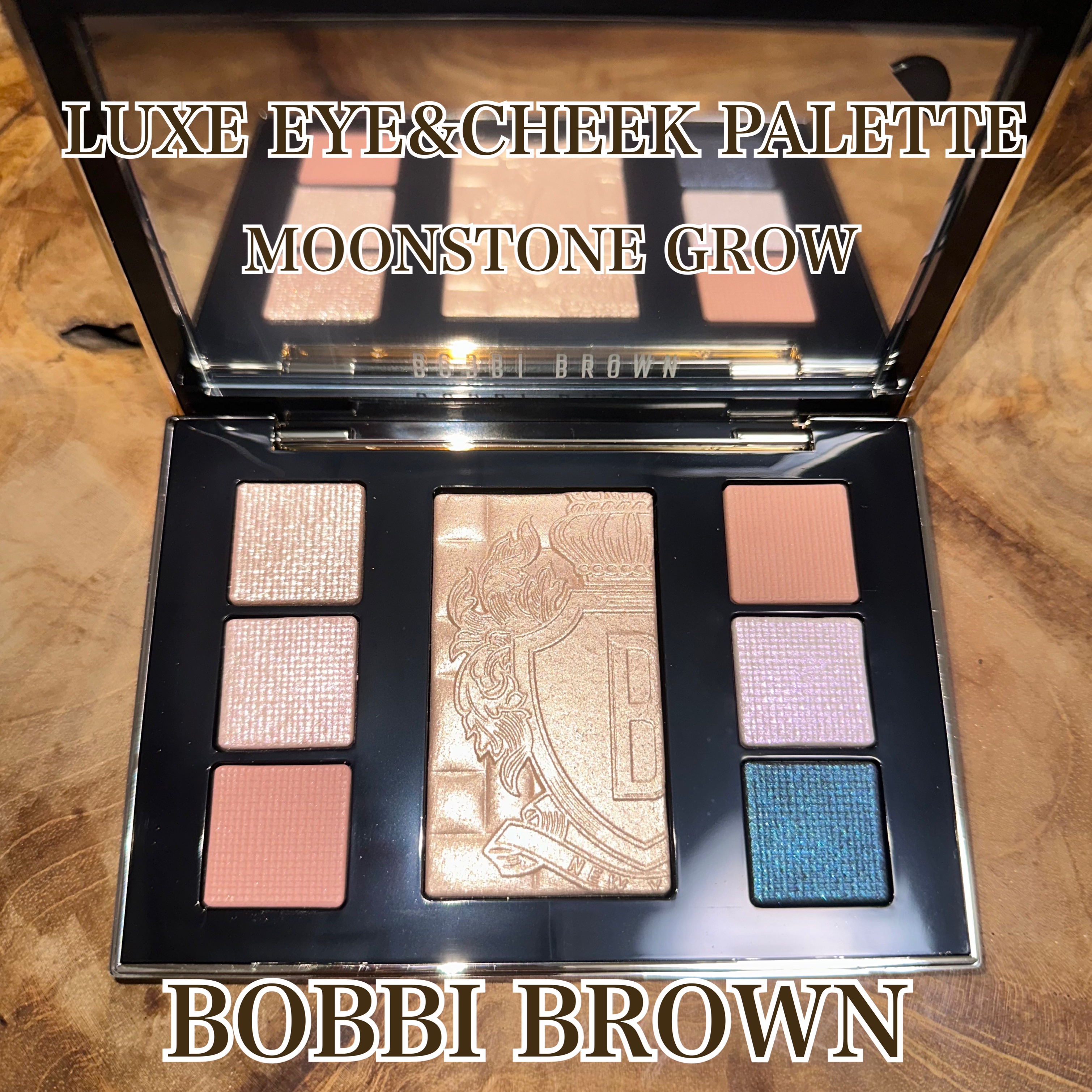 試してみた】ムーンストーン グロウ リュクス アイ & チーク パレット