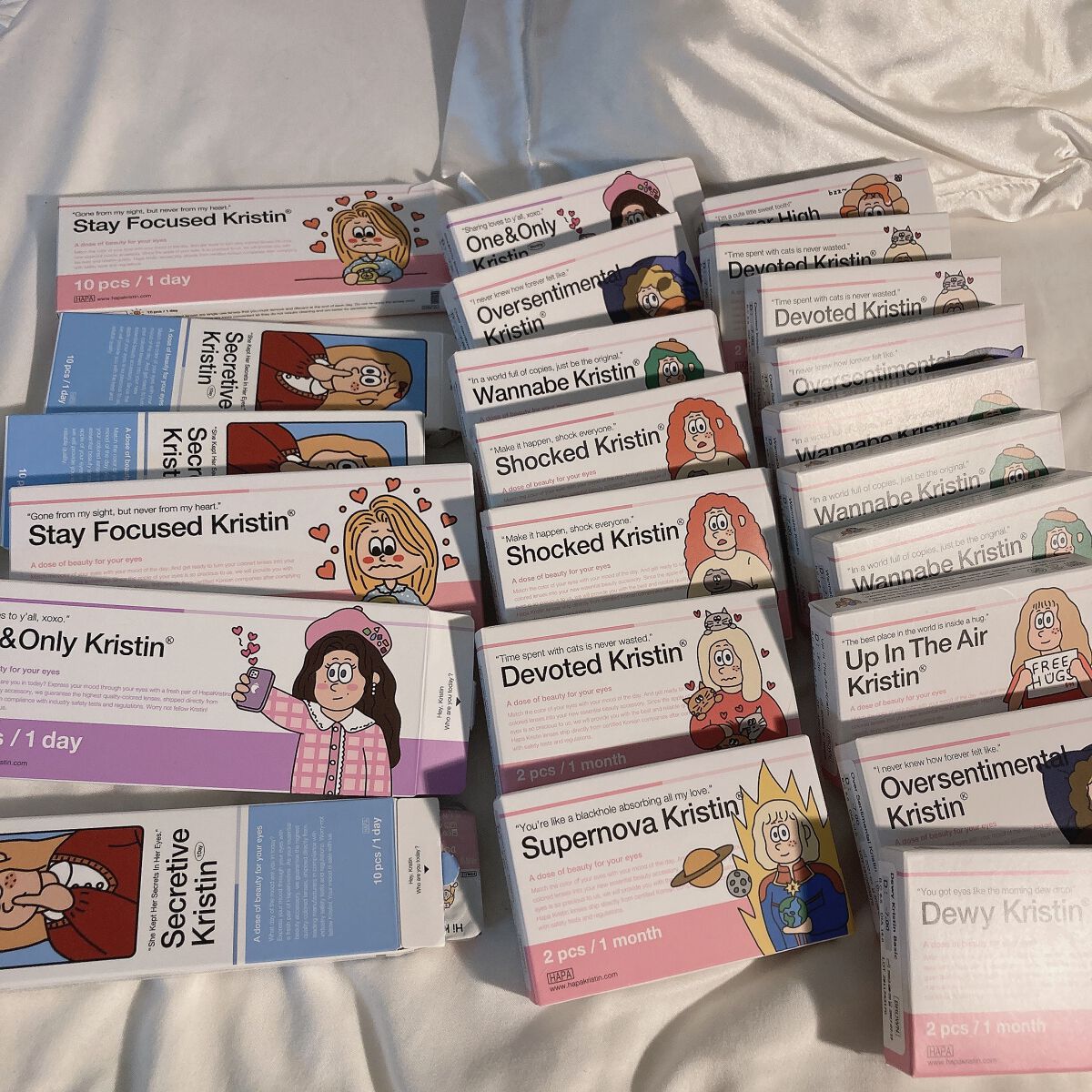 One & Only Kristin/Hapa kristin/カラーコンタクトレンズを使ったクチコミ（3枚目）