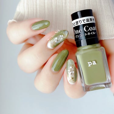 pa ネイルカラーワンコート ONE03/pa nail collective/マニキュアを使ったクチコミ（3枚目）