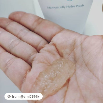 マンナンジェリーハイドロウォッシュ/PLUEST/洗顔料を使ったクチコミ(2枚目)