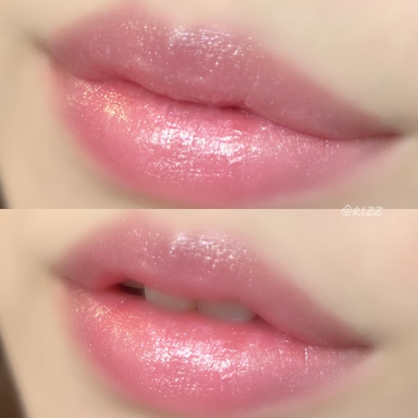 ジルスチュアート　リップブロッサム グロウ 102 glass viola（限定色）/JILL STUART/口紅を使ったクチコミ（2枚目）