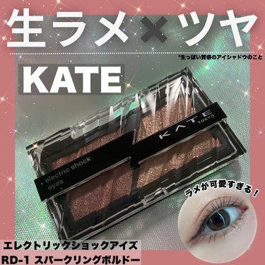 エレクトリックショックアイズ /KATE/アイシャドウパレットを使ったクチコミ（1枚目）