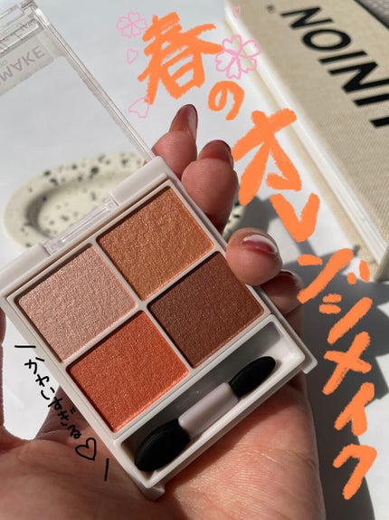 シルキースフレアイズ/キャンメイク/アイシャドウパレットを使ったクチコミ(1枚目)