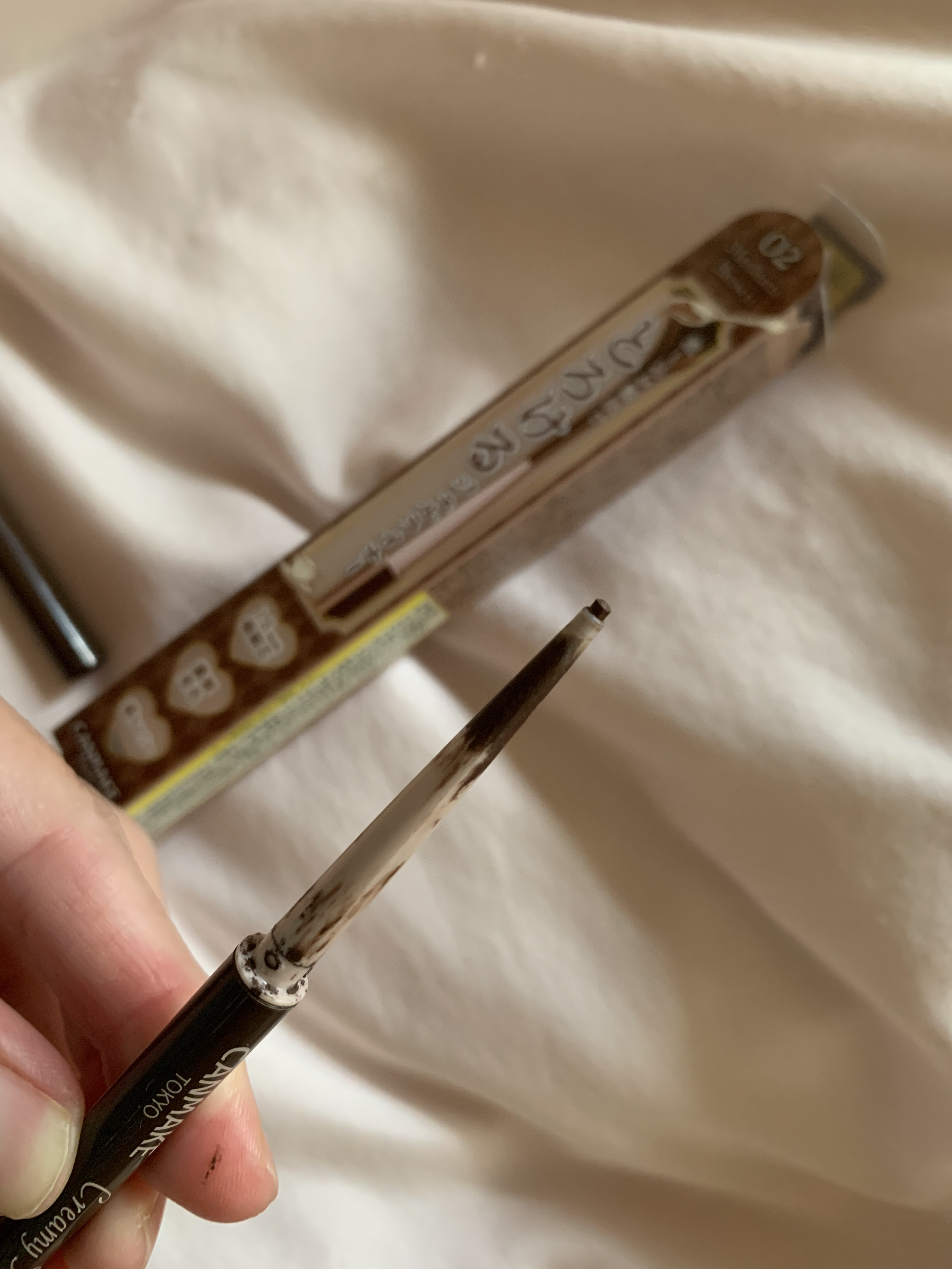 クリーミータッチライナー/キャンメイク/ジェルアイライナーを使ったクチコミ（2枚目）