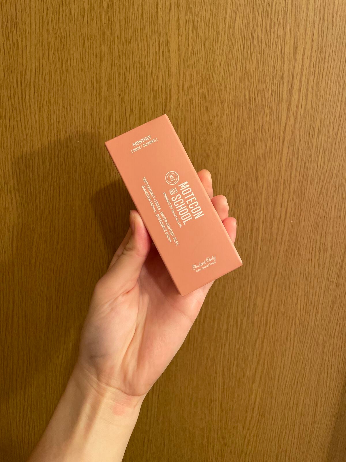 モテコン for スクール マンスリー/モテコン/1ヶ月(1MONTH)カラコンを使ったクチコミ(2枚目)