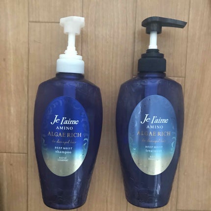アミノ アルゲリッチ シャンプー/トリートメント(ディープモイスト)/Je l'aime/市販シャンプーを使ったクチコミ(1枚目)