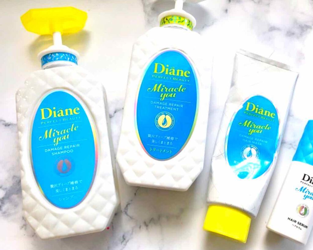 ミラクルユー/シャンプー&トリートメント/ダイアン/市販シャンプーを使ったクチコミ(1枚目)