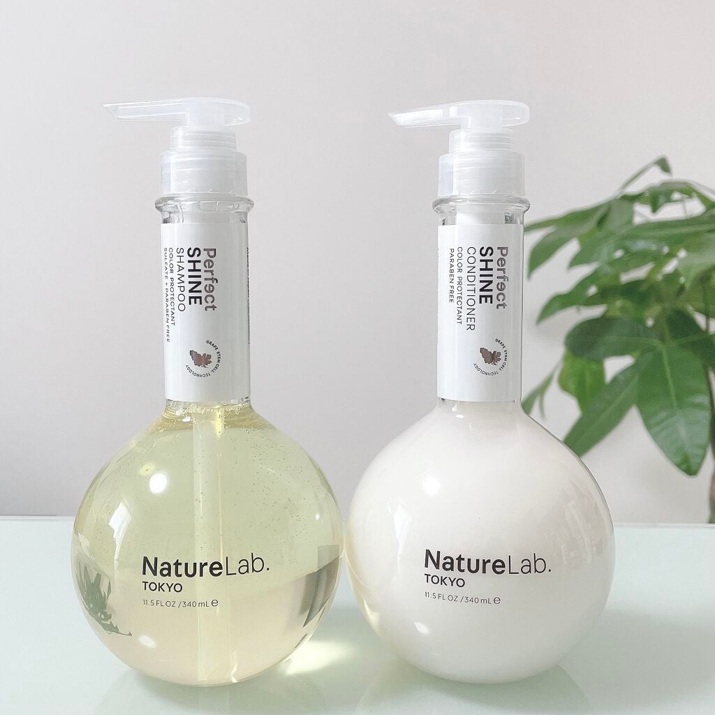 パーフェクト シャイン シャンプー/コンディショナー/NatureLab. TOKYO/サロンシャンプーを使ったクチコミ(1枚目)