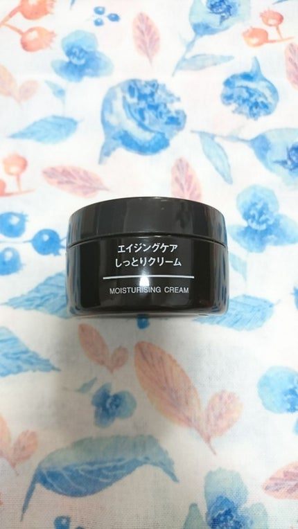 エイジングケアしっとりクリーム/無印良品/フェイスクリームを使ったクチコミ(1枚目)