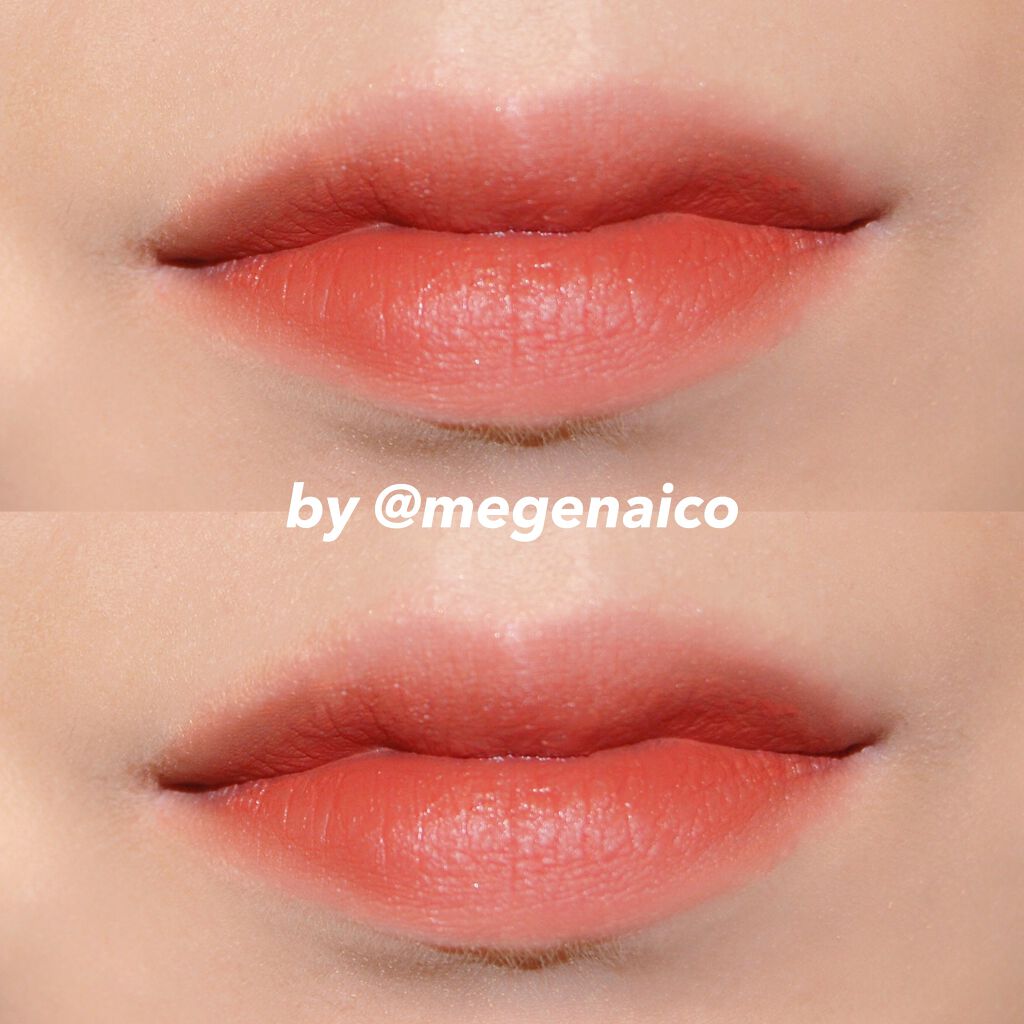 ブラーベルベットティント #01 Flat Rose/dasique/リップティントを使ったクチコミ（3枚目）