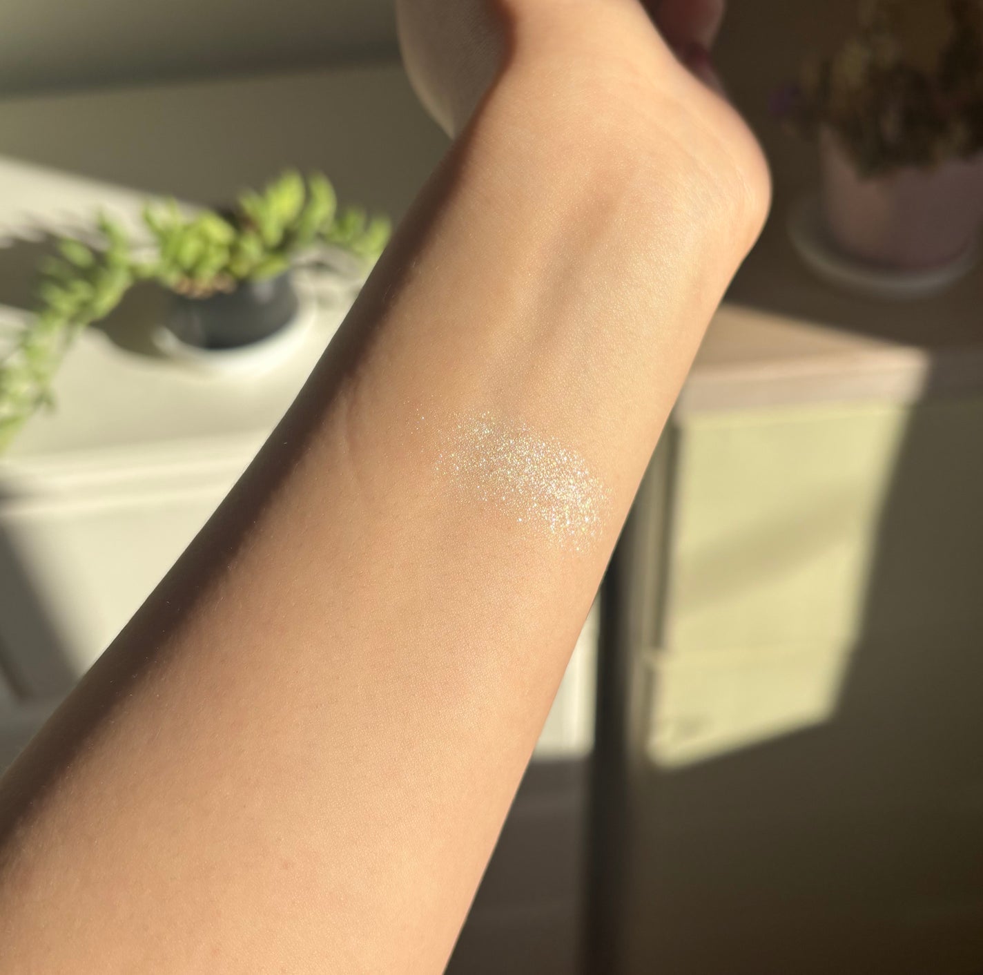 むにゅっとハイライター/キャンメイク/クリームハイライトを使ったクチコミ(5枚目)