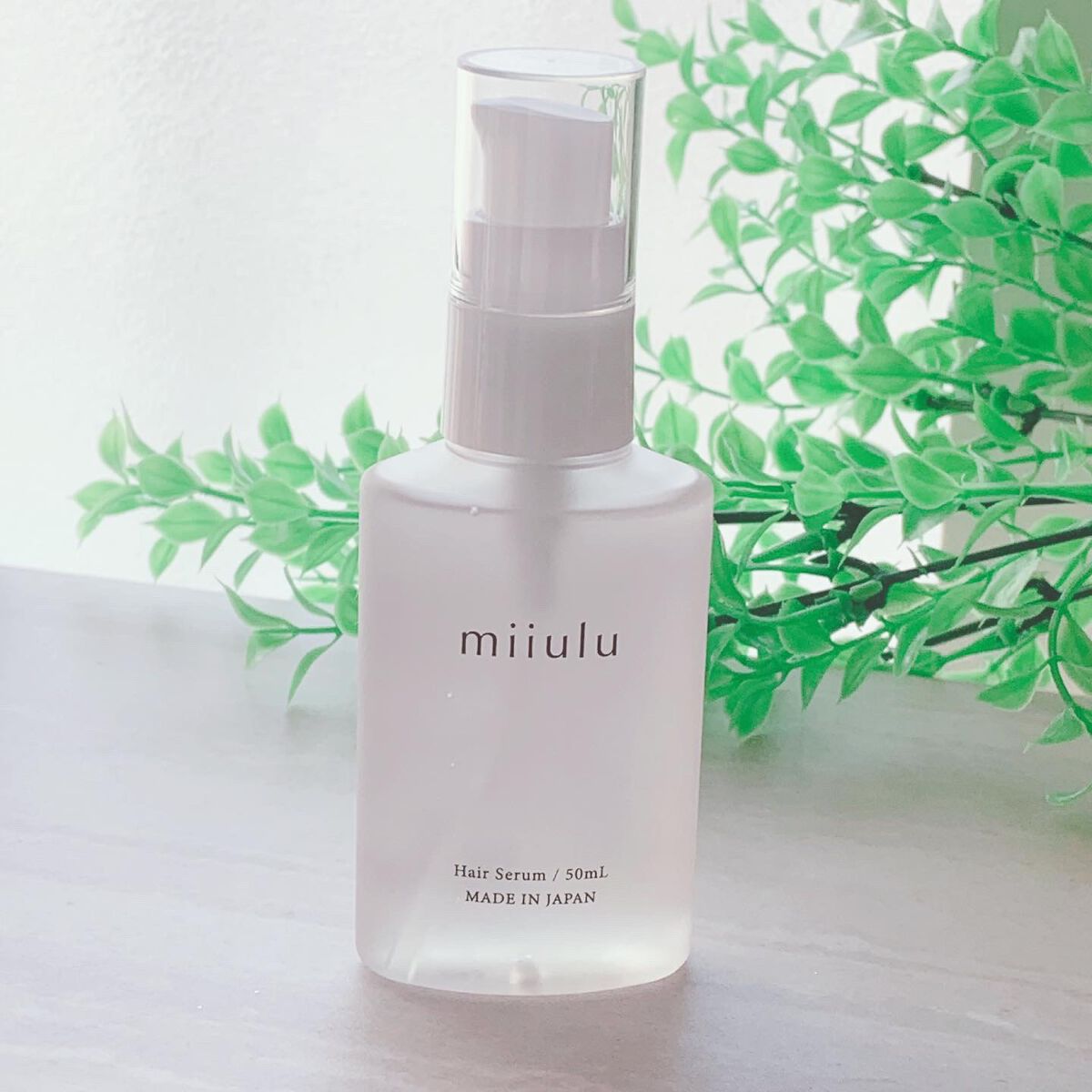 ヘアセラム フルーティシトラスの香り/miiulu＜ミウル＞/アウトバストリートメントを使ったクチコミ（2枚目）